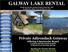 Tablet Screenshot of galwaylakecamp.com